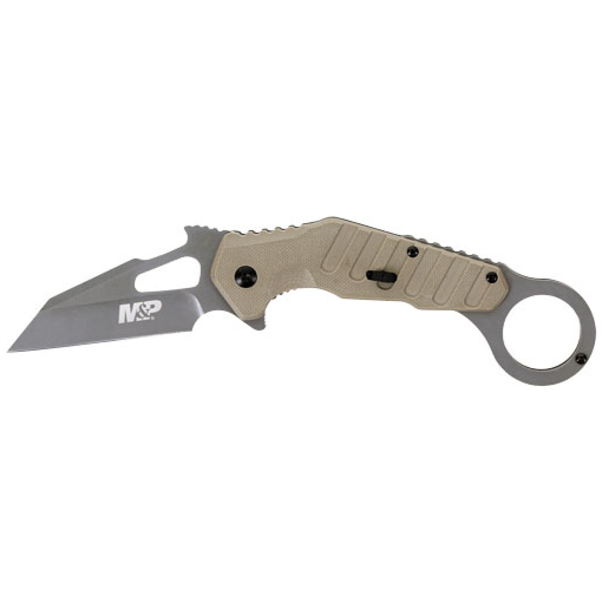 1136215_1. Jpg - s&w knife m&p extreme ops 3" - karambit spring assist fde - 1136215 1