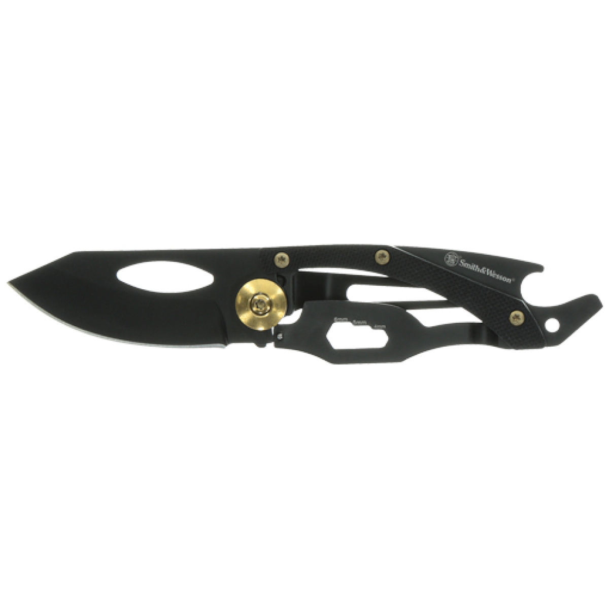 1136970. Jpg - s&w knife small multi-tool - folder 2" blade w/pocket clip - 1136970