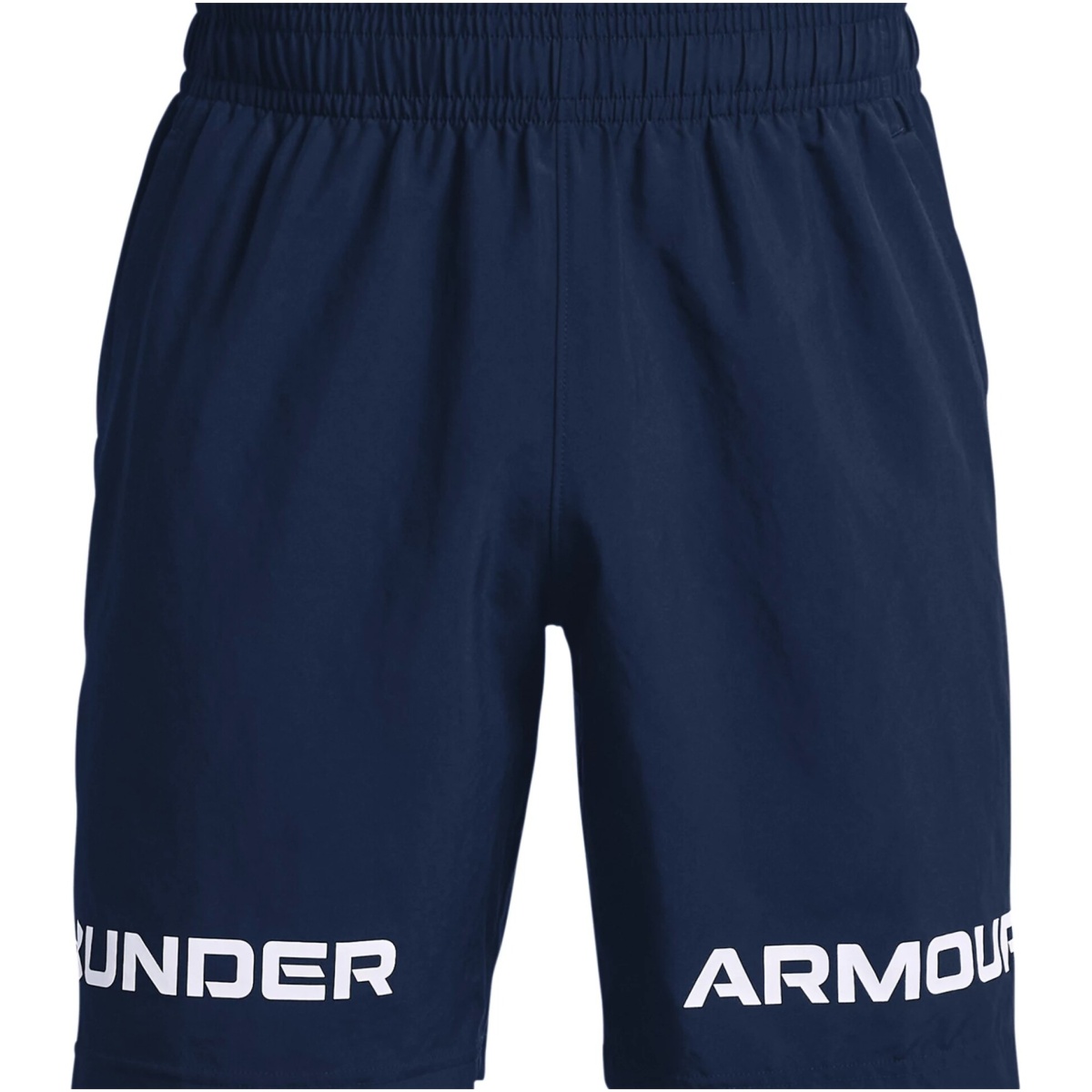 1361433408sm. Jpg - ua woven graphic wordmark shorts - 1361433408sm