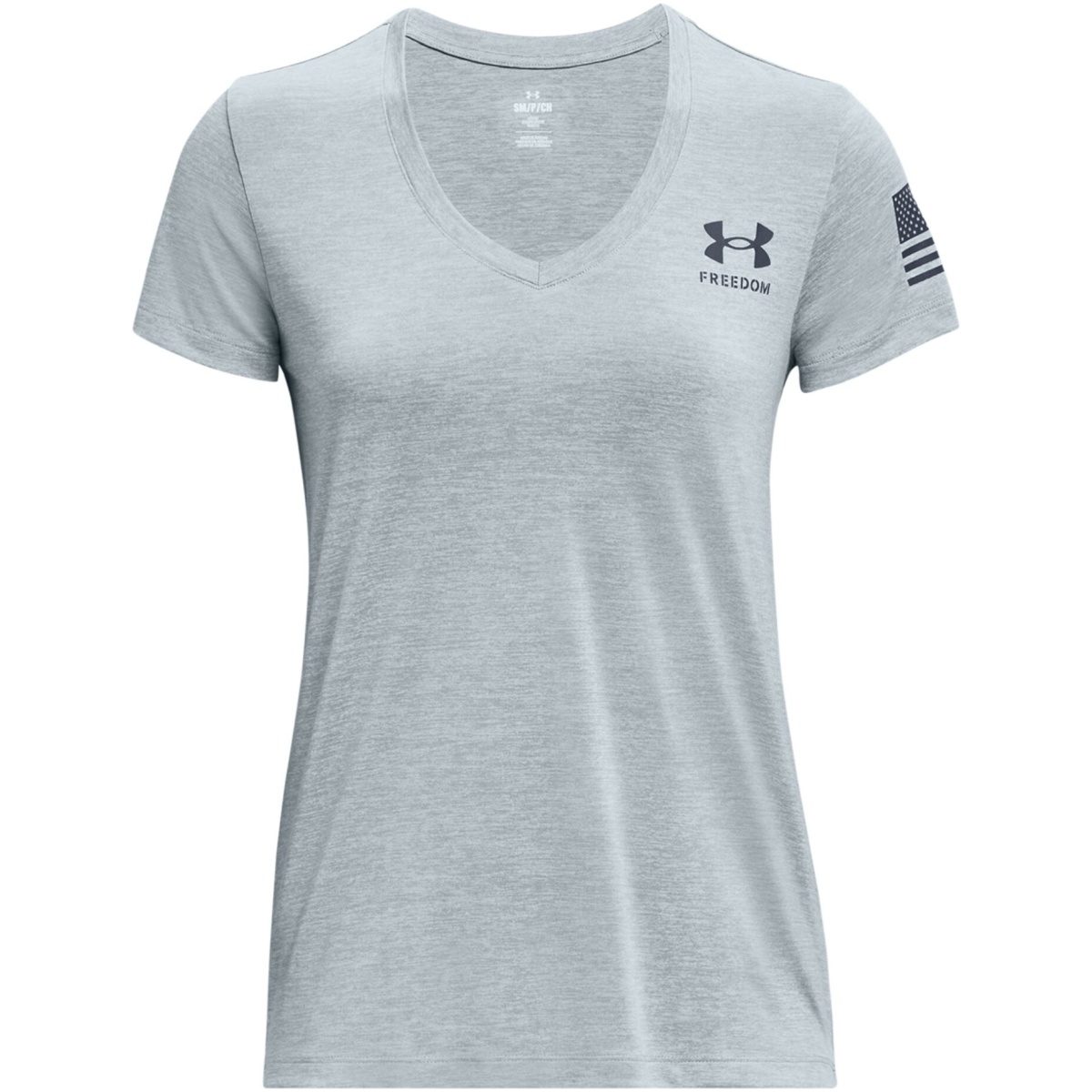 1369471466md. Jpg - women's ua tech freedom short sleeve v-neck - 1369471466md