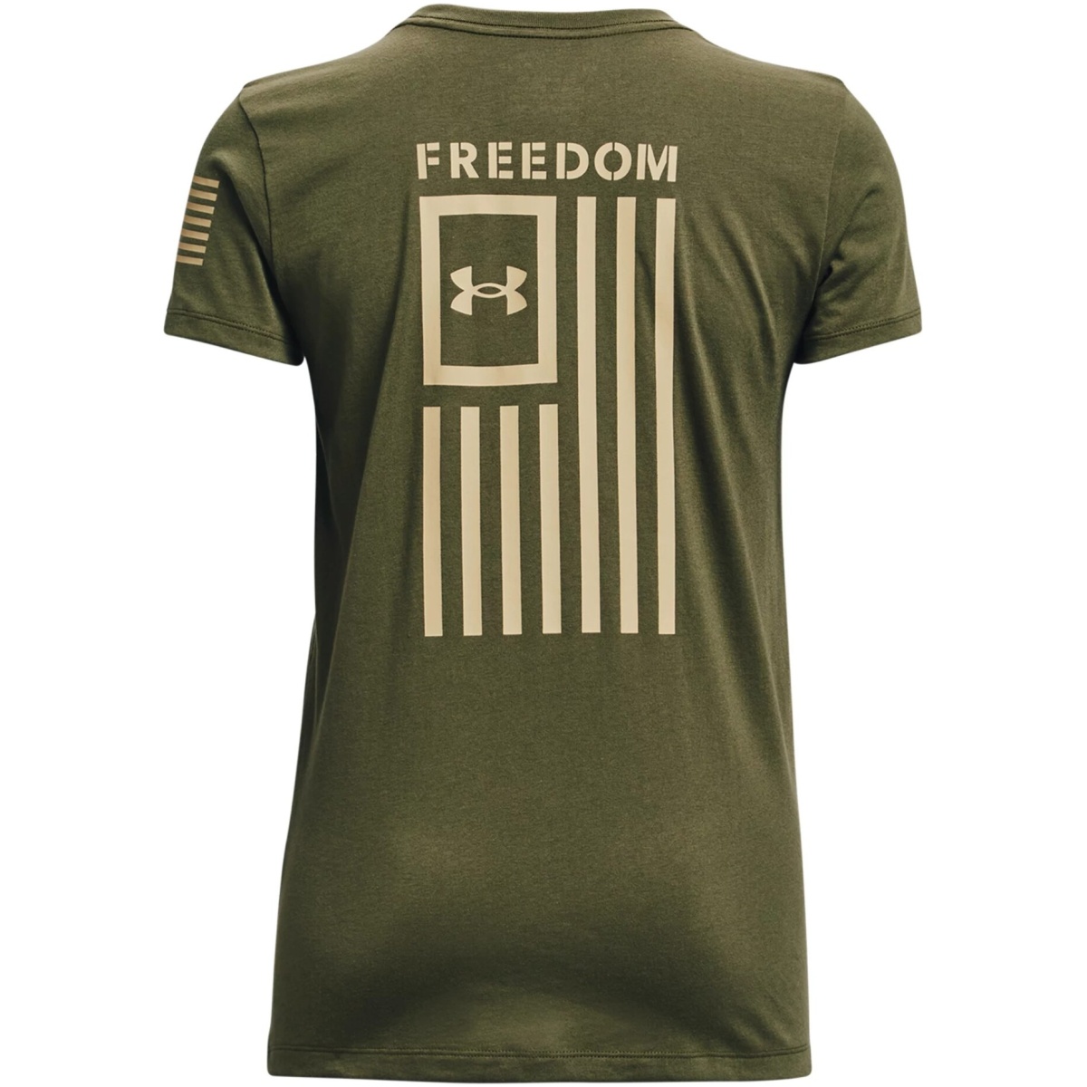 1370814390md. Jpg - women's ua freedom flag t-shirt - 1370814390md