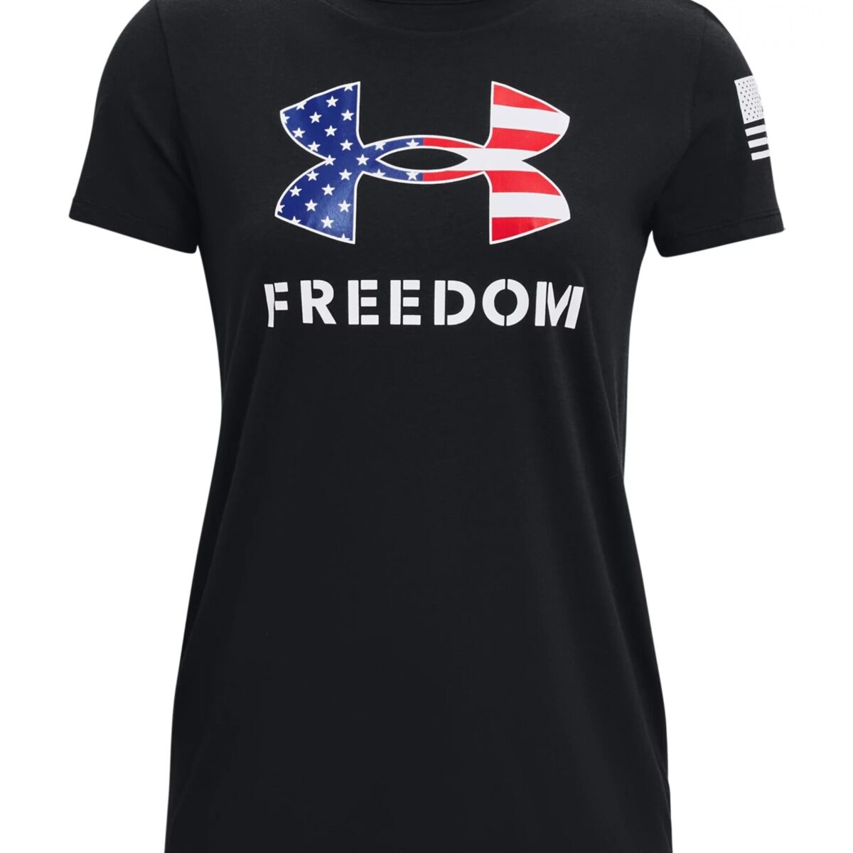 13708150022x. Jpg - women's ua freedom logo t-shirt - 13708150022x