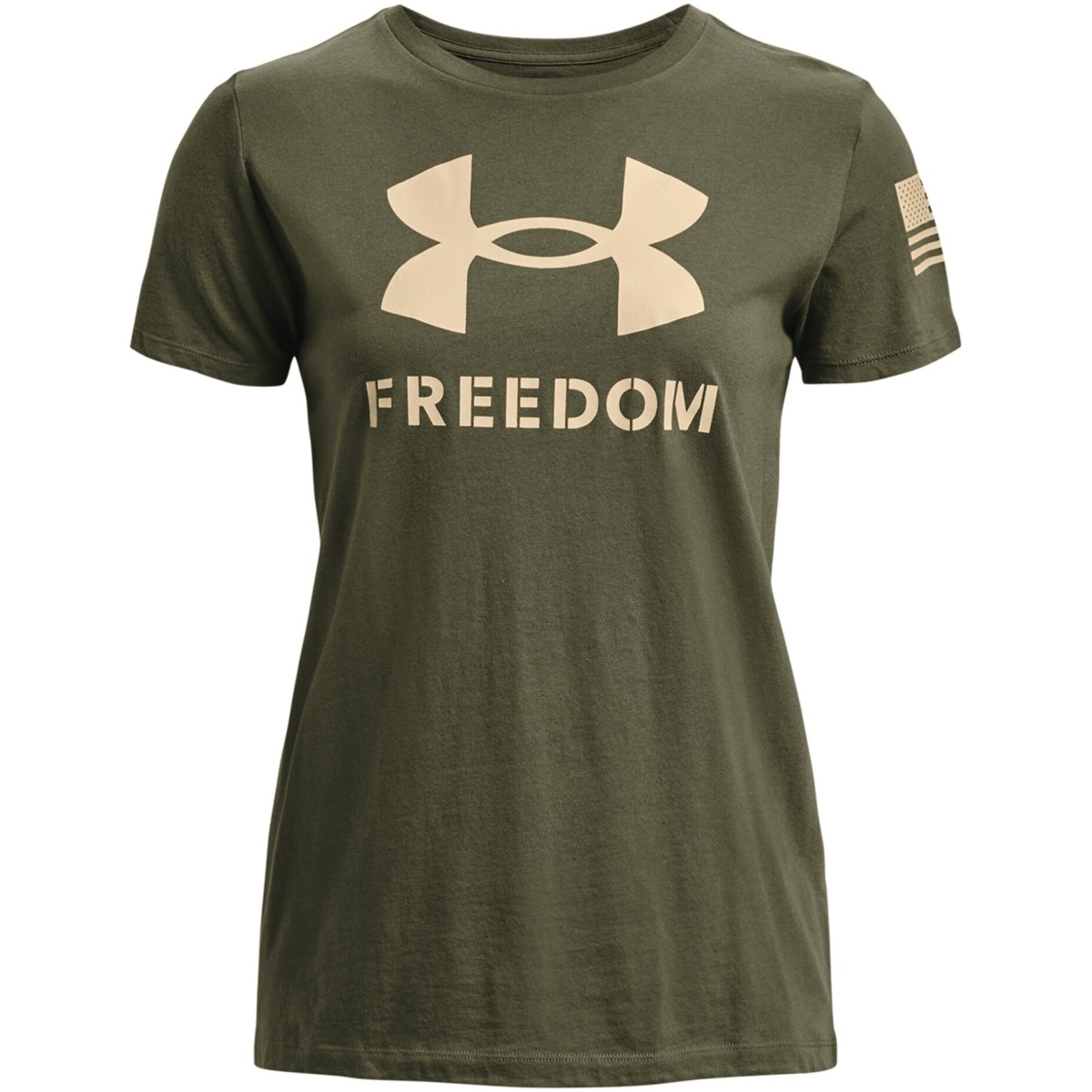 1370815391xs. Jpg - women's ua freedom logo t-shirt - 1370815391xs