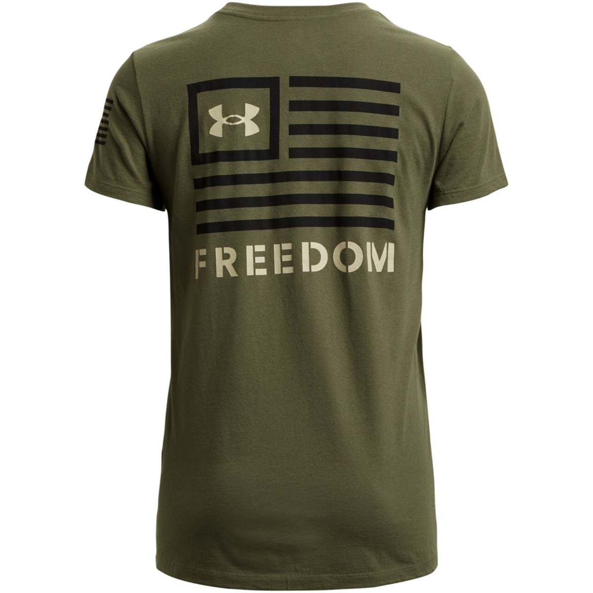 13708193912x. Jpg - women's ua freedom banner t-shirt - 13708193912x