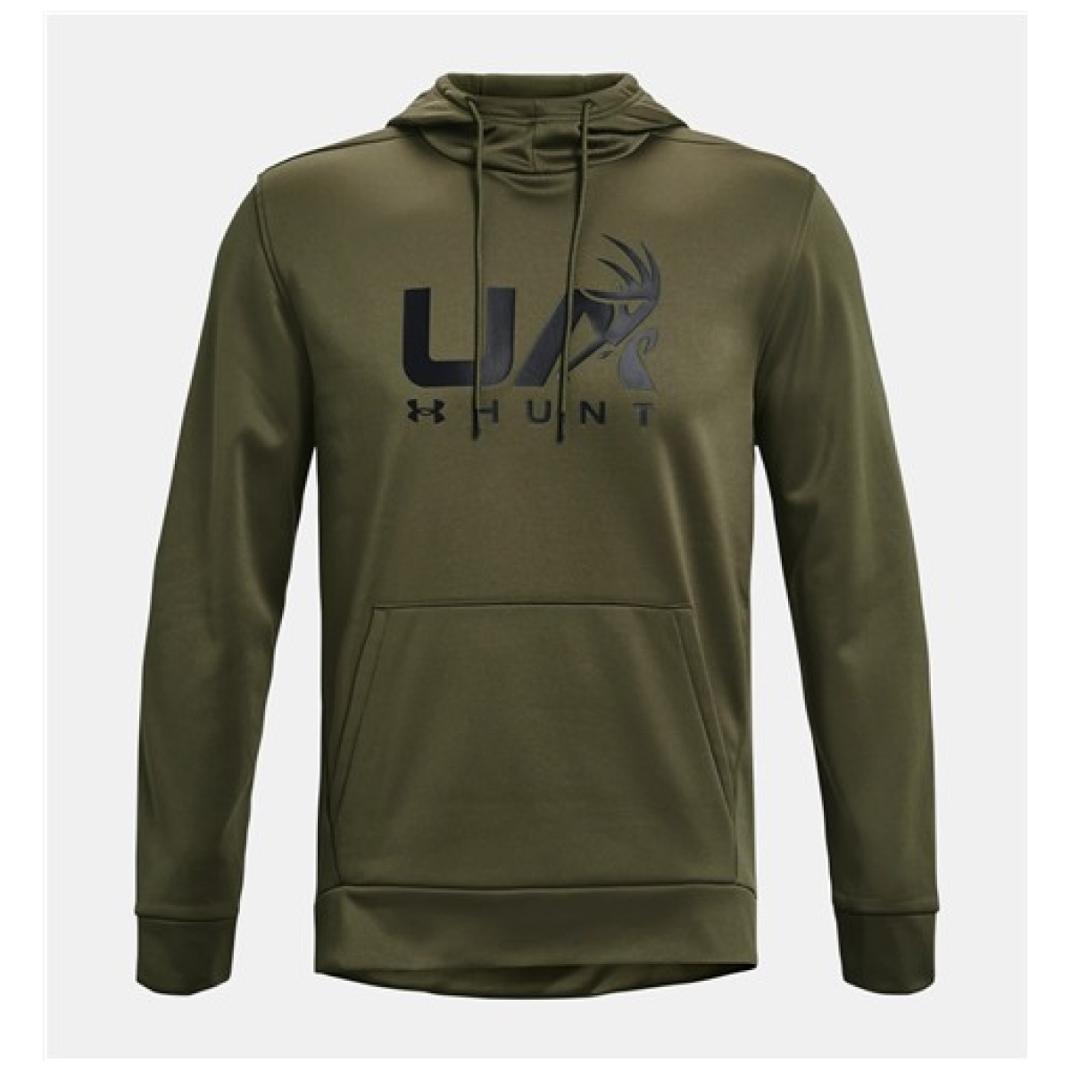 1375114390xl. Jpg - men's ua armour fleece hunt logo hoodie - 1375114390xl