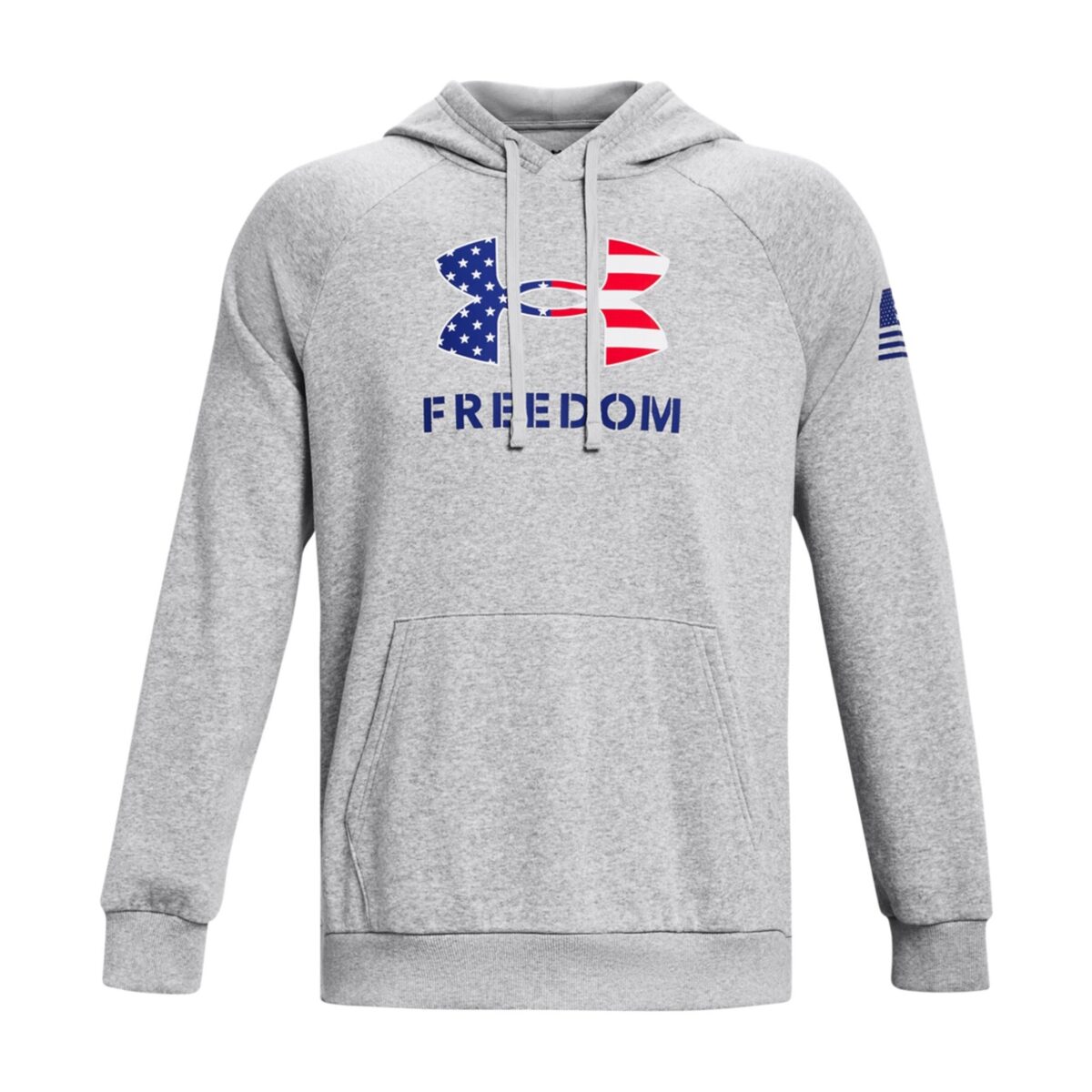 1379209011lg. Jpg - ua freedom rival fleece big flag logo hoodie - 1379209011lg