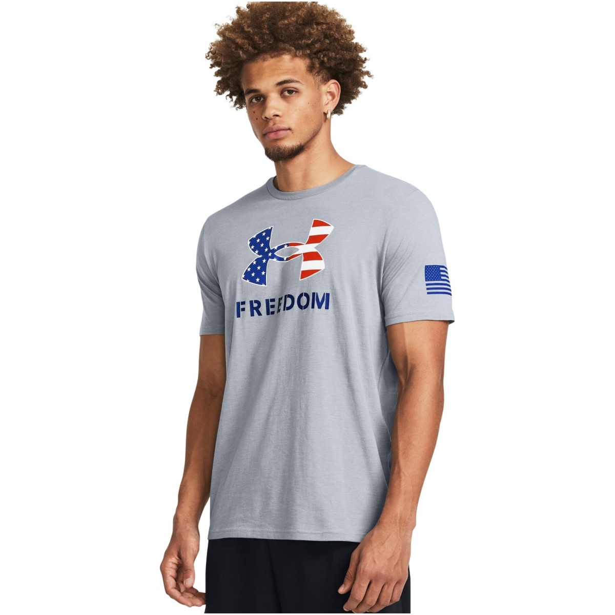 1382970035lg. Jpg - men's ua freedom logo t-shirt - 1382970035lg