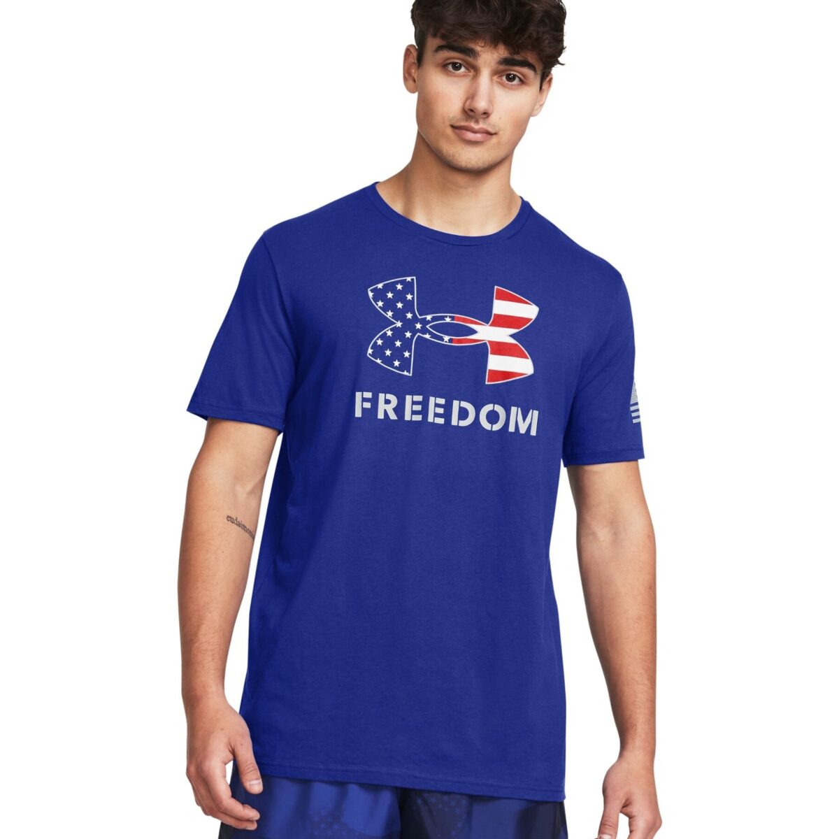 13829704002x. Jpg - men's ua freedom logo t-shirt - 13829704002x