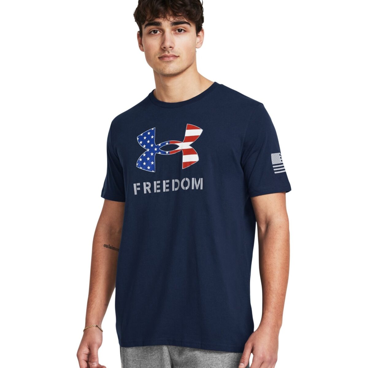 13829704083x. Jpg - men's ua freedom logo t-shirt - 13829704083x