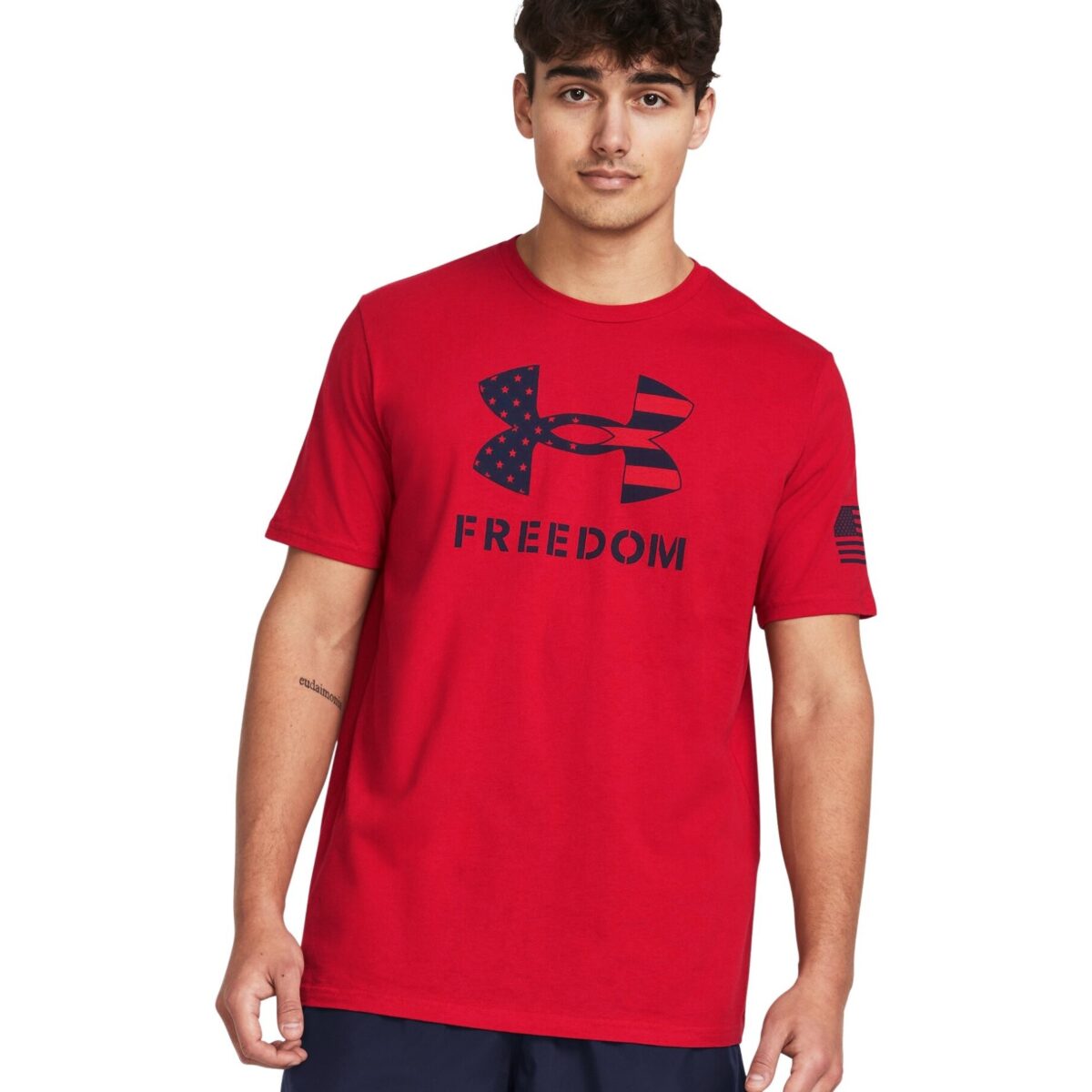 1382970600md. Jpg - men's ua freedom logo t-shirt - 1382970600md