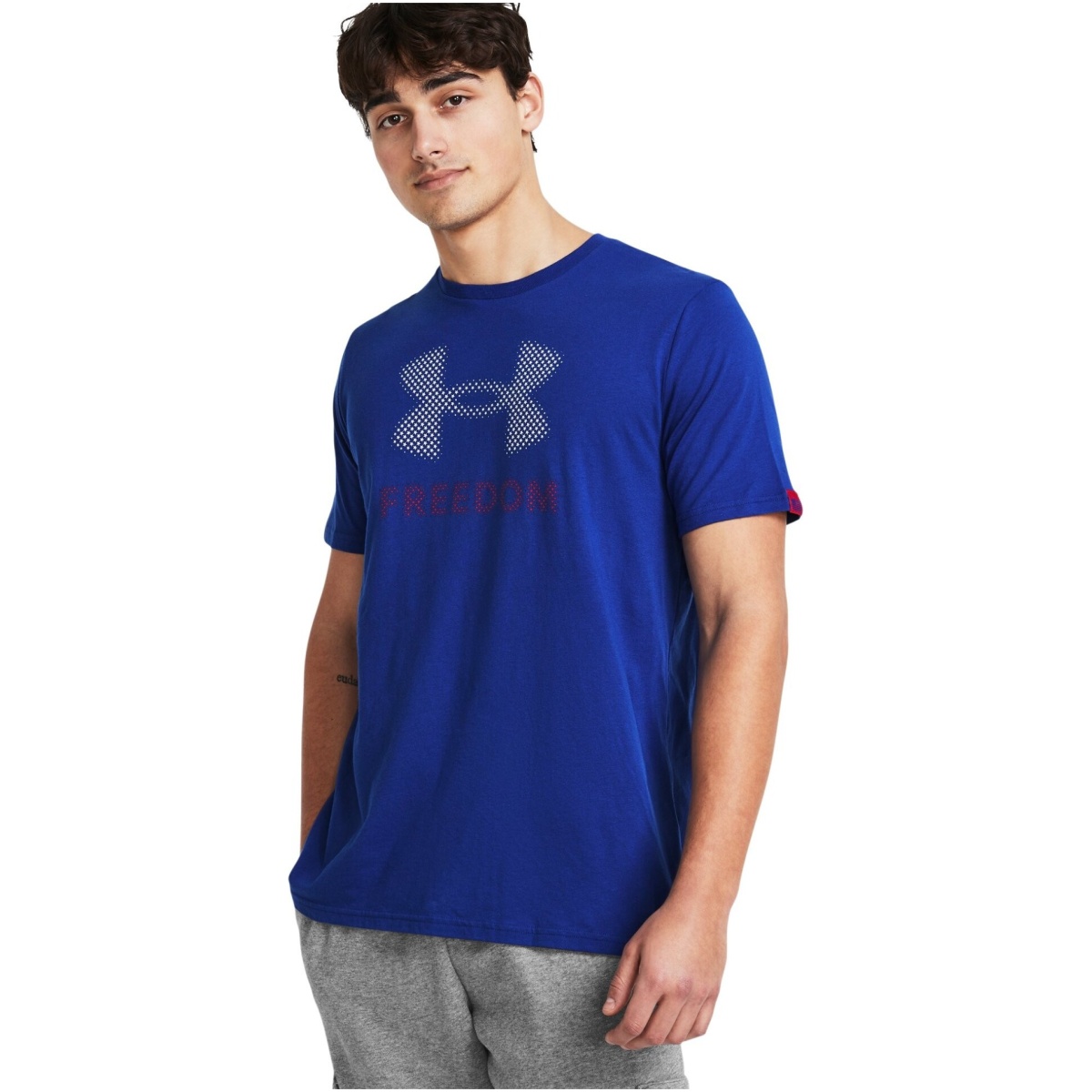 13829894003x. Jpg - men's ua freedom amp t-shirt - 13829894003x