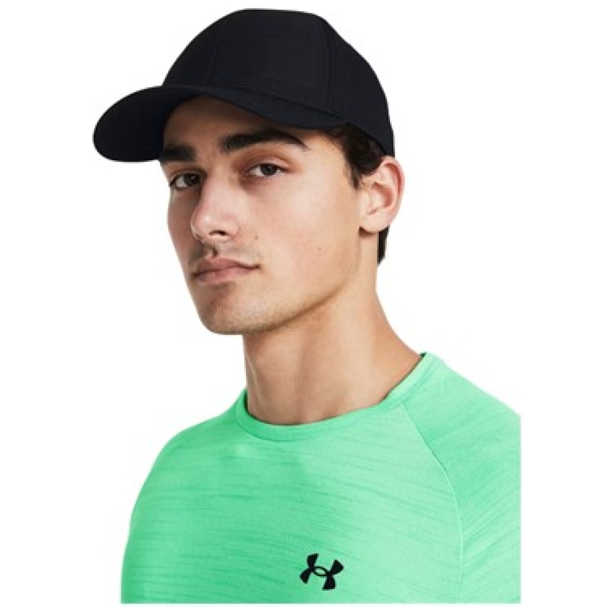 1383438001l-xl. Jpg - men's ua armourvent stretch fit cap - 1383438001l xl