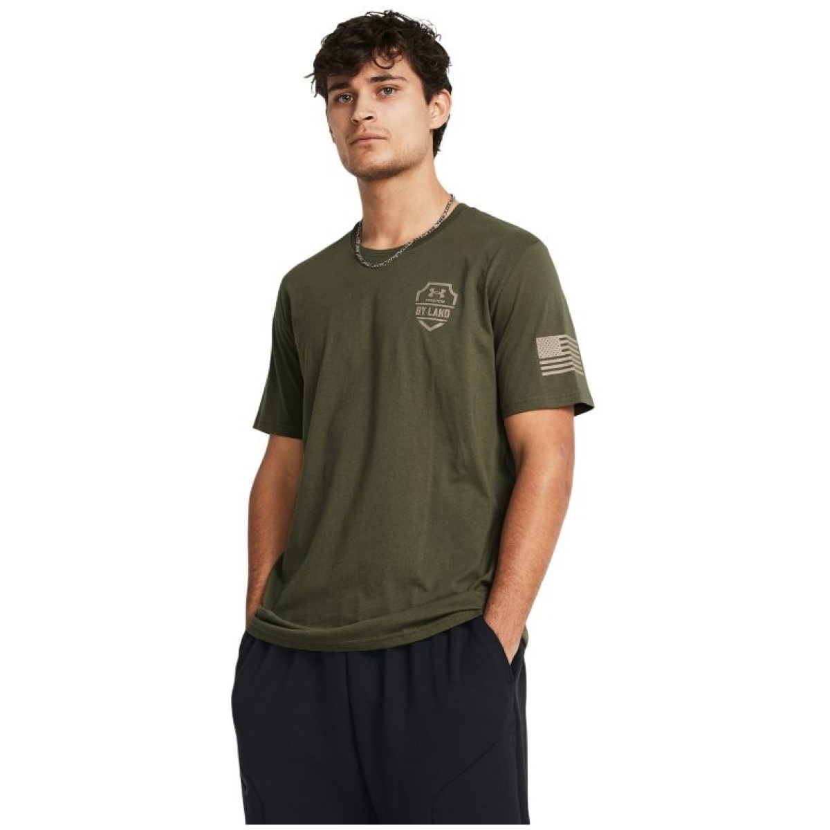 1385949390md. Jpg - men's ua freedom by land t-shirt - 1385949390md