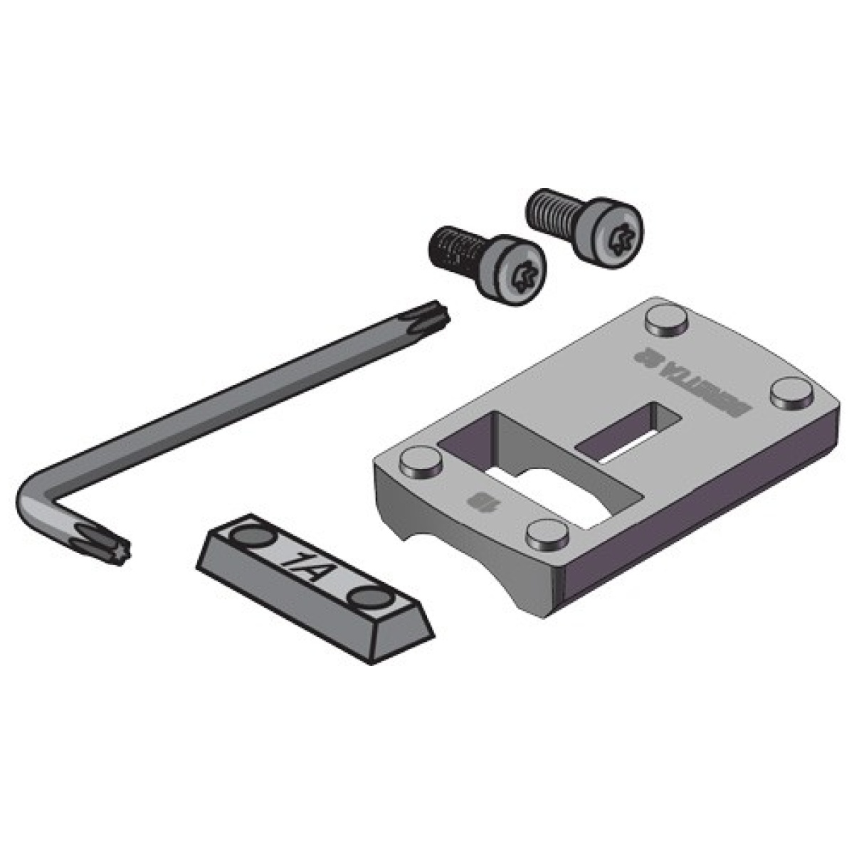 170902. Jpg - leupold base deltapoint pro - dovetail beretta 92 matte - 170902