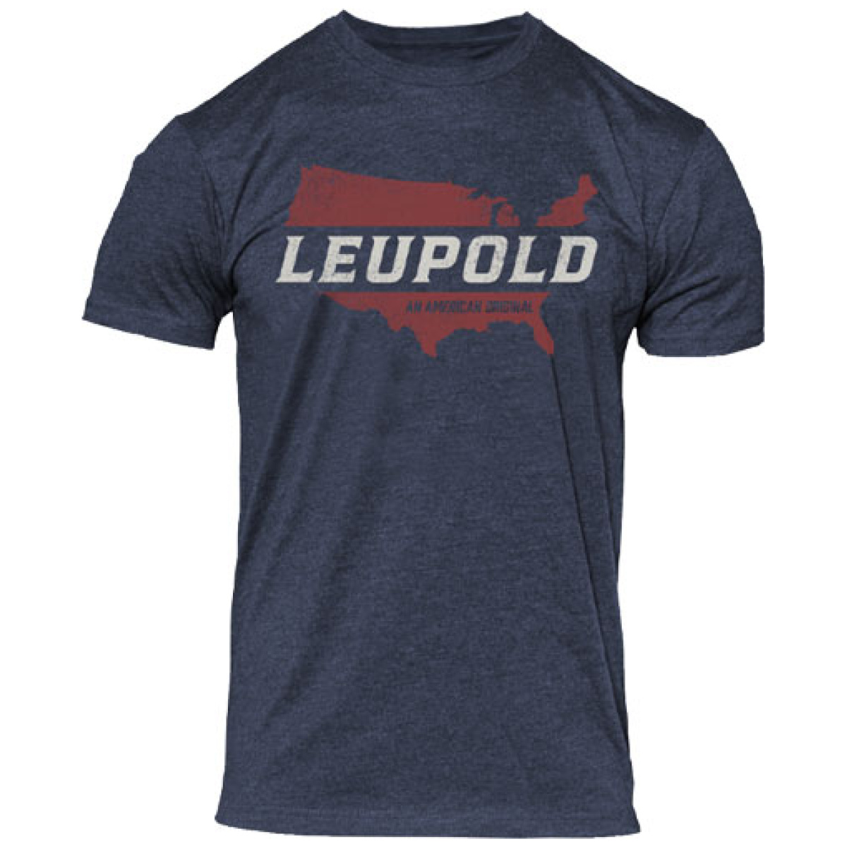 180437_1. Jpg - leupold mens tee american - original navy heather large - 180437 1