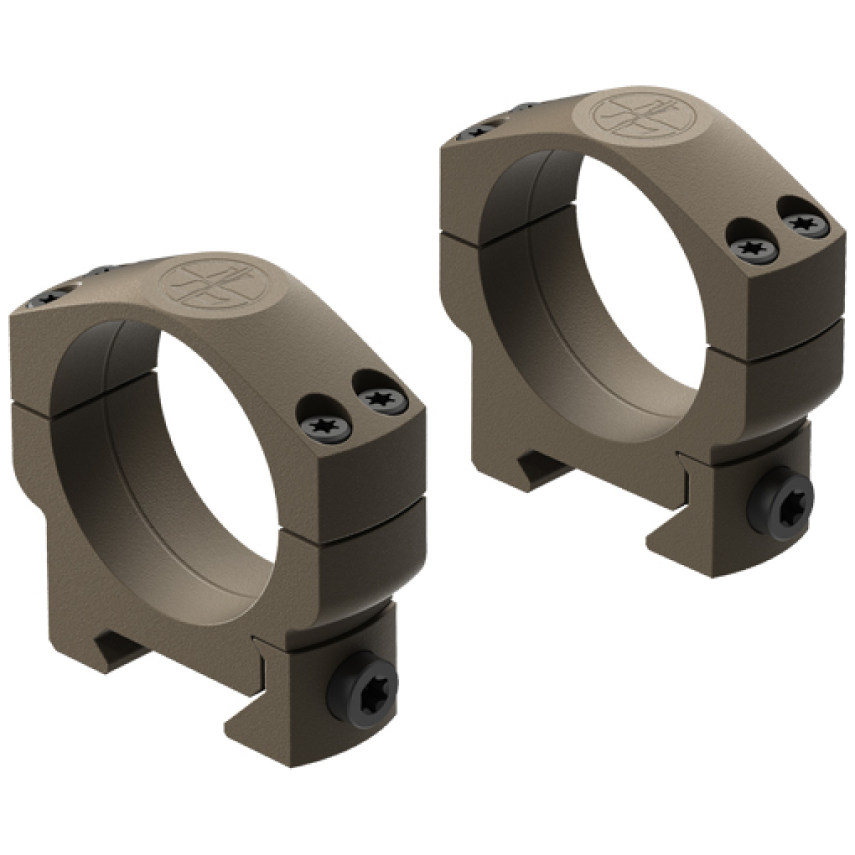 185236. Jpg - leupold rings mark 4 cross- slot 35mm med aluminum fde - 185236