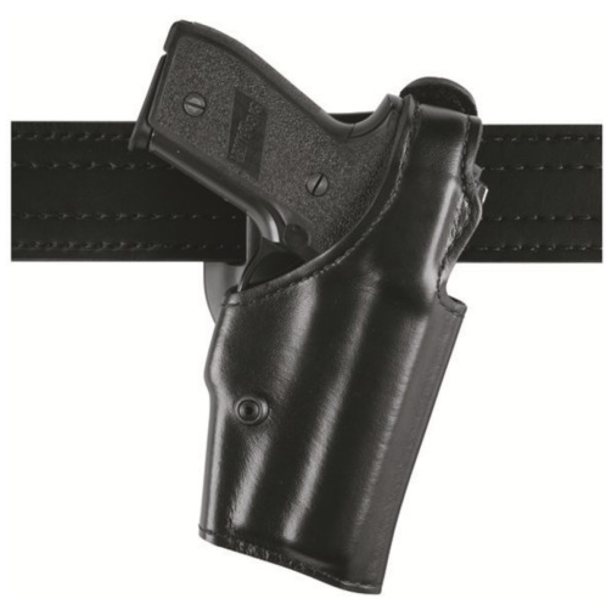 200-240-261. Jpg - model 200 top gun mid-ride, level i retention duty holster - 200 240 261