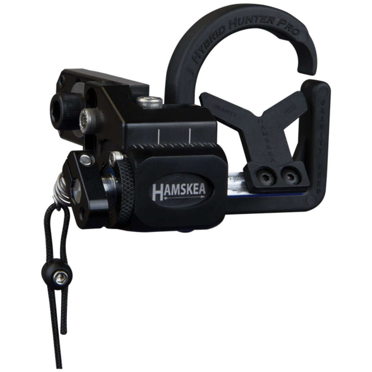 200882. Jpg - hamskea arrow rest hybrid - hunter pro lh black - 200882