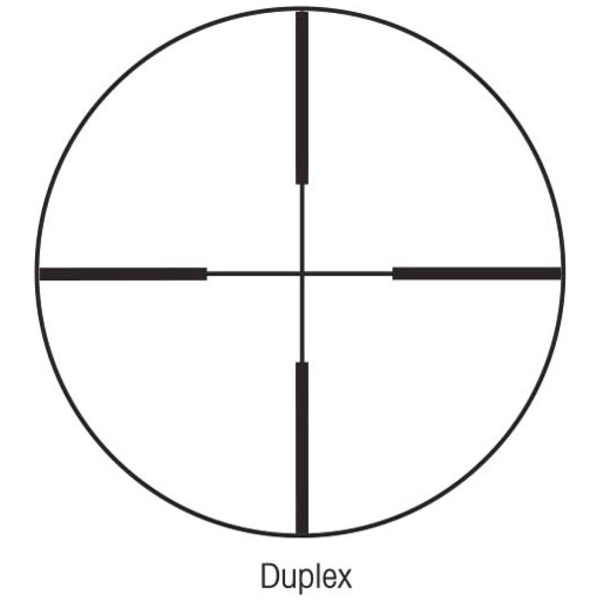 26012_reticle. Jpg - sightron scope s-tac 3-16x42 - duplex target knobs 30mm sf - 26012 reticle