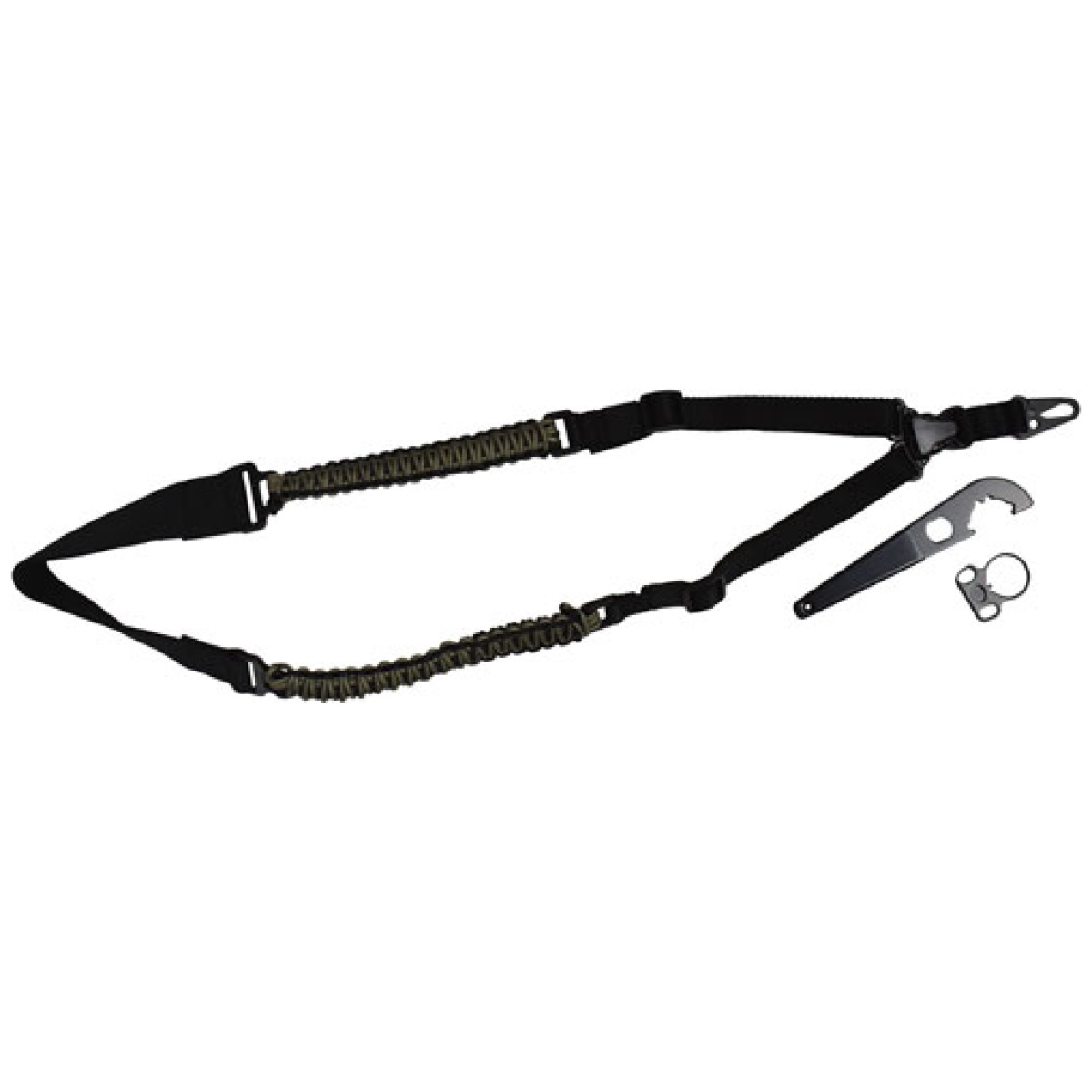 28516. Jpg - toc tactical paracord sling - w/ adapter & wrench single pt - 28516