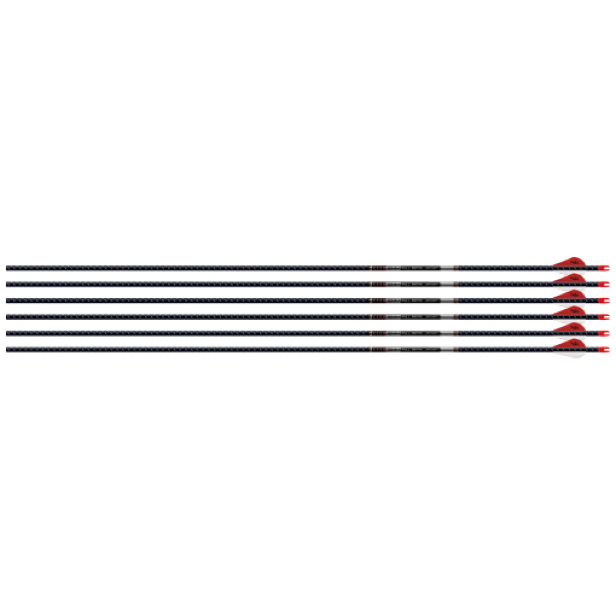 301239. Jpg - easton arrow 5mm fmj 500 w/ ho - 6-pack w/ 2" blazer vanes - 301239