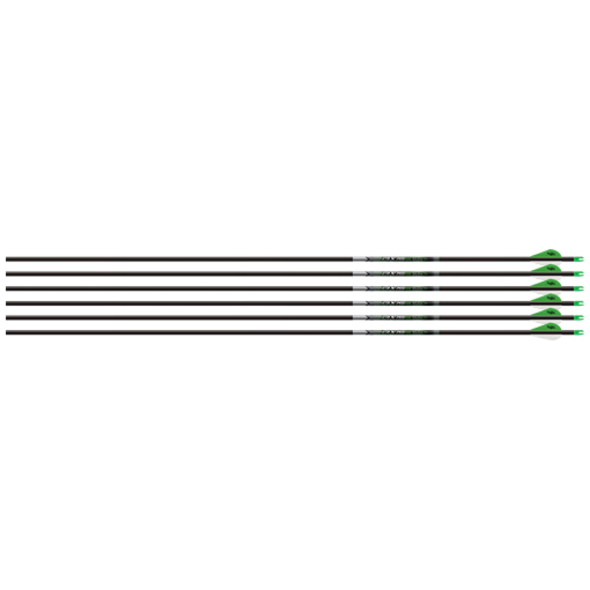 301277-1. Jpg - easton axis 5mm 340 w/ halfout - 6-pack w/ 2" blazer vanes - 301277 1