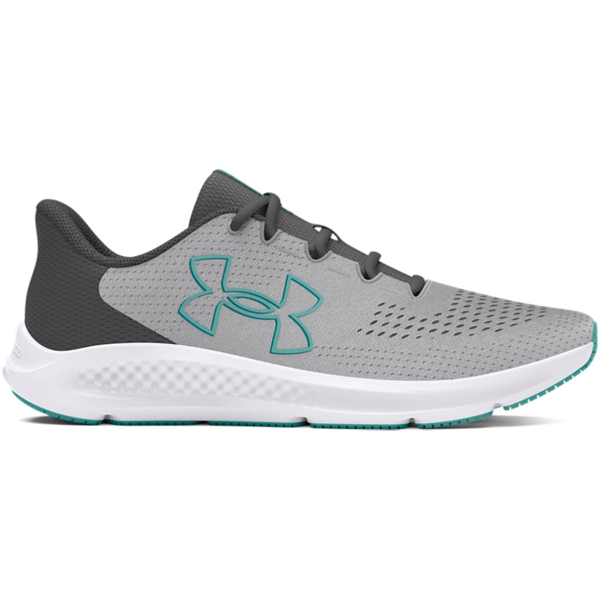 30265231056. Jpg - women's ua charged pursuit 3 big logo running shoes - 30265231056