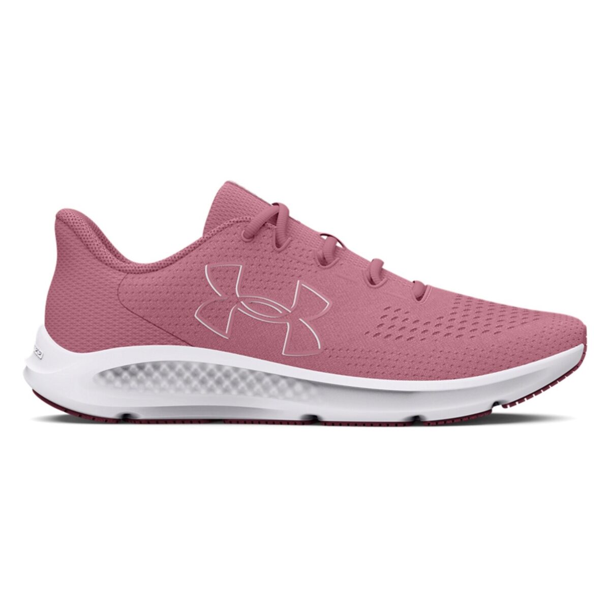 30265236005. Jpg - women's ua charged pursuit 3 big logo running shoes - 30265236005