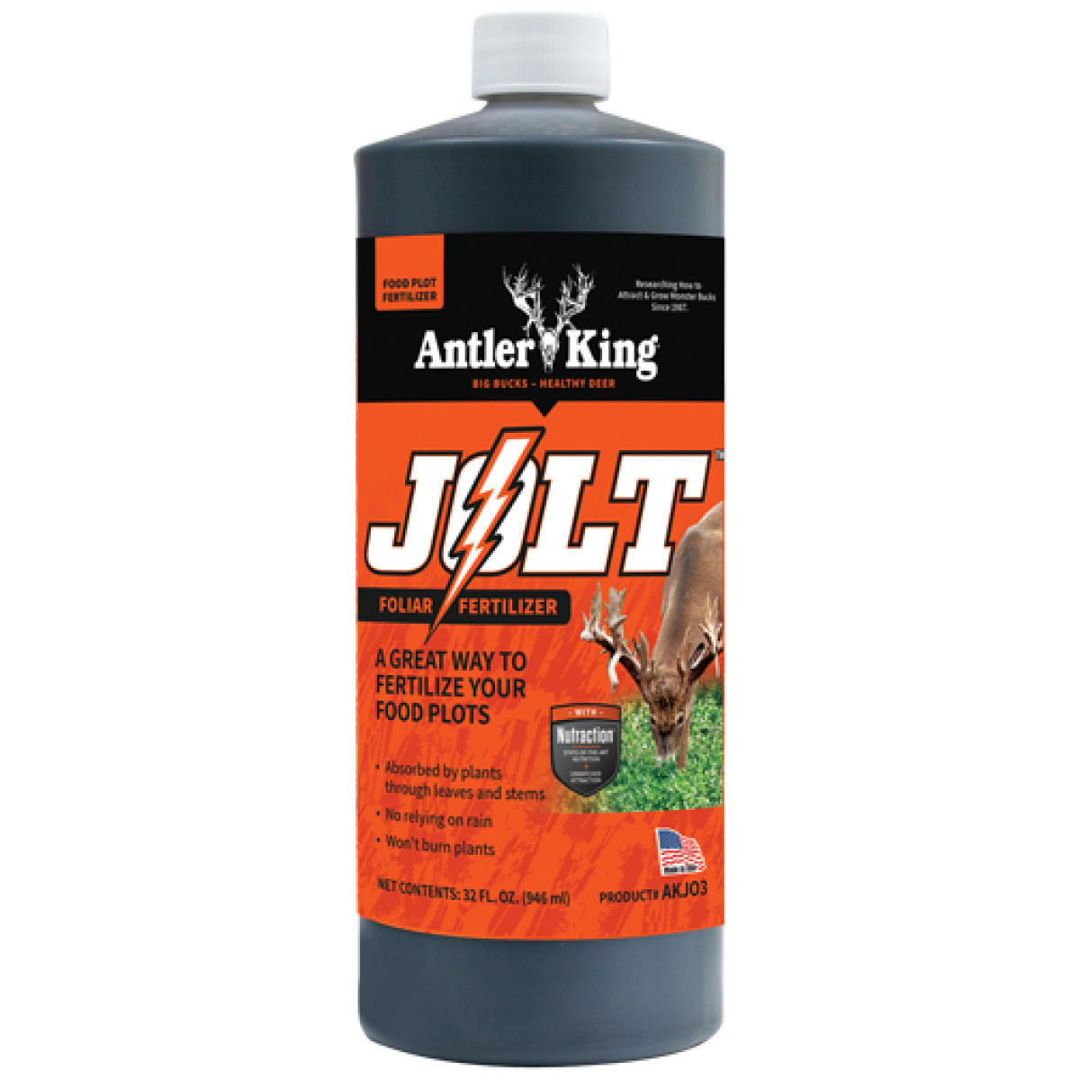 32jo_1. Jpg - antler king jolt liquid foliar - fertilizer 9-17-8 32fl oz - 32jo 1