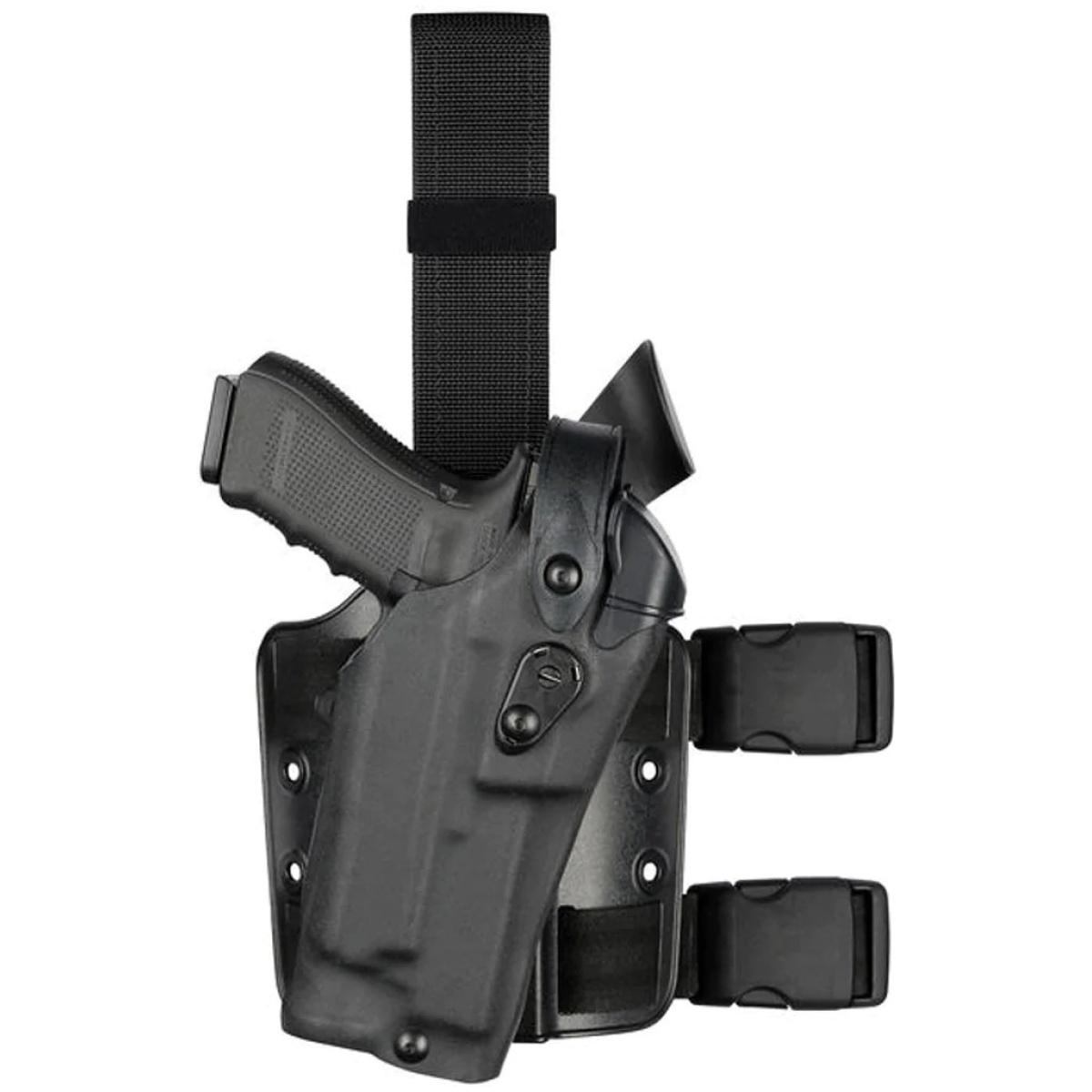 6304rds-2832-131-sp10. Jpg - model 6304rds als/sls drop-rig tactical holster for glock 19 mos w/ light - 6304rds 2832 131 sp10