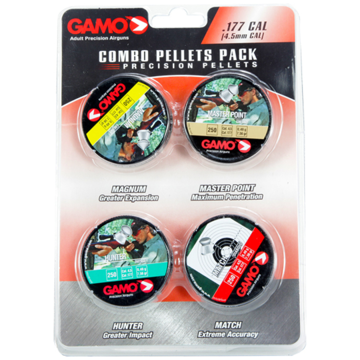 632092954. Jpg - gamo combo assort. 177 cal. - match hunter mag & mp pellet - 632092954