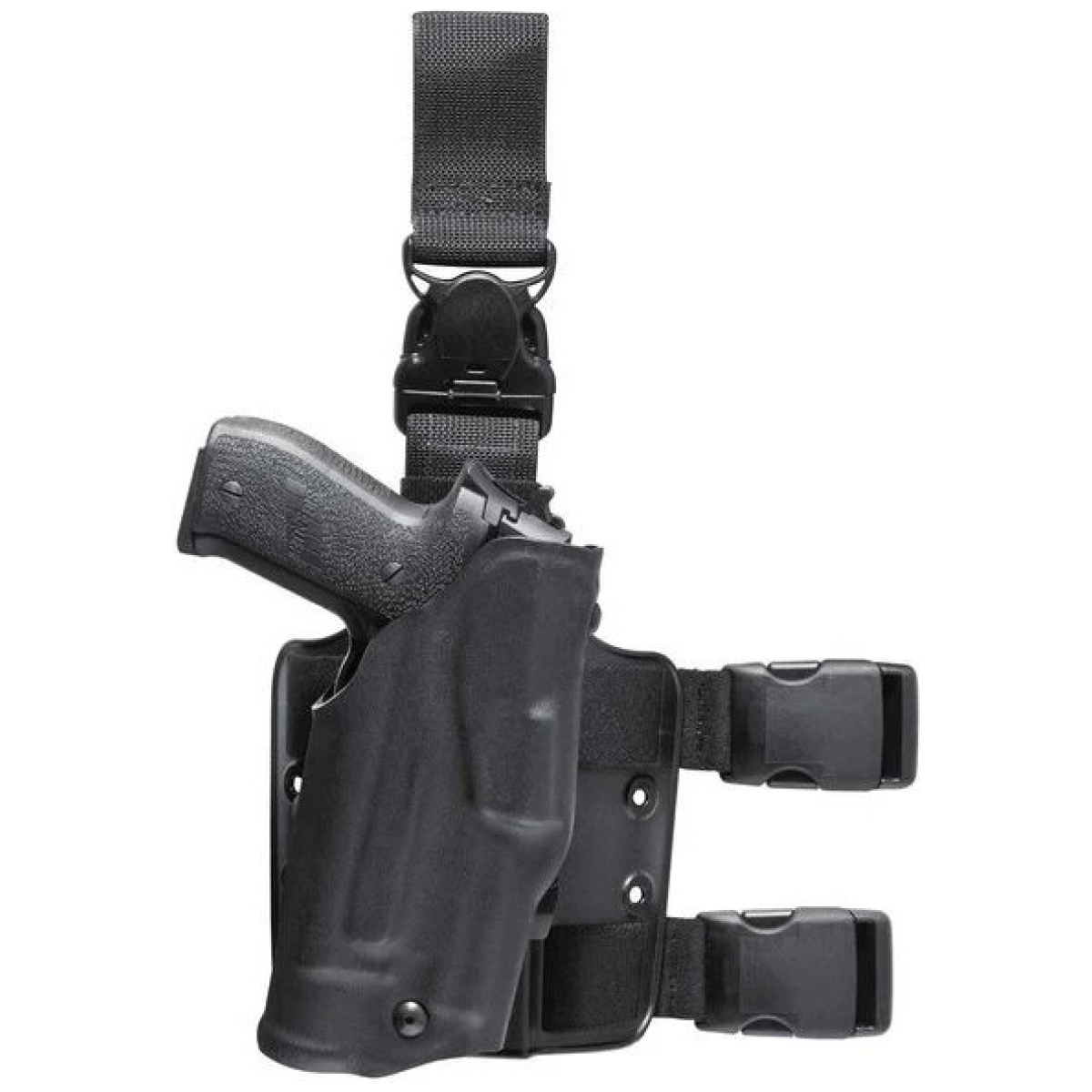 6355-73-552. Jpg - model 6355 als tactical holster with quick-release leg harness for beretta 92f - 6355 73 552