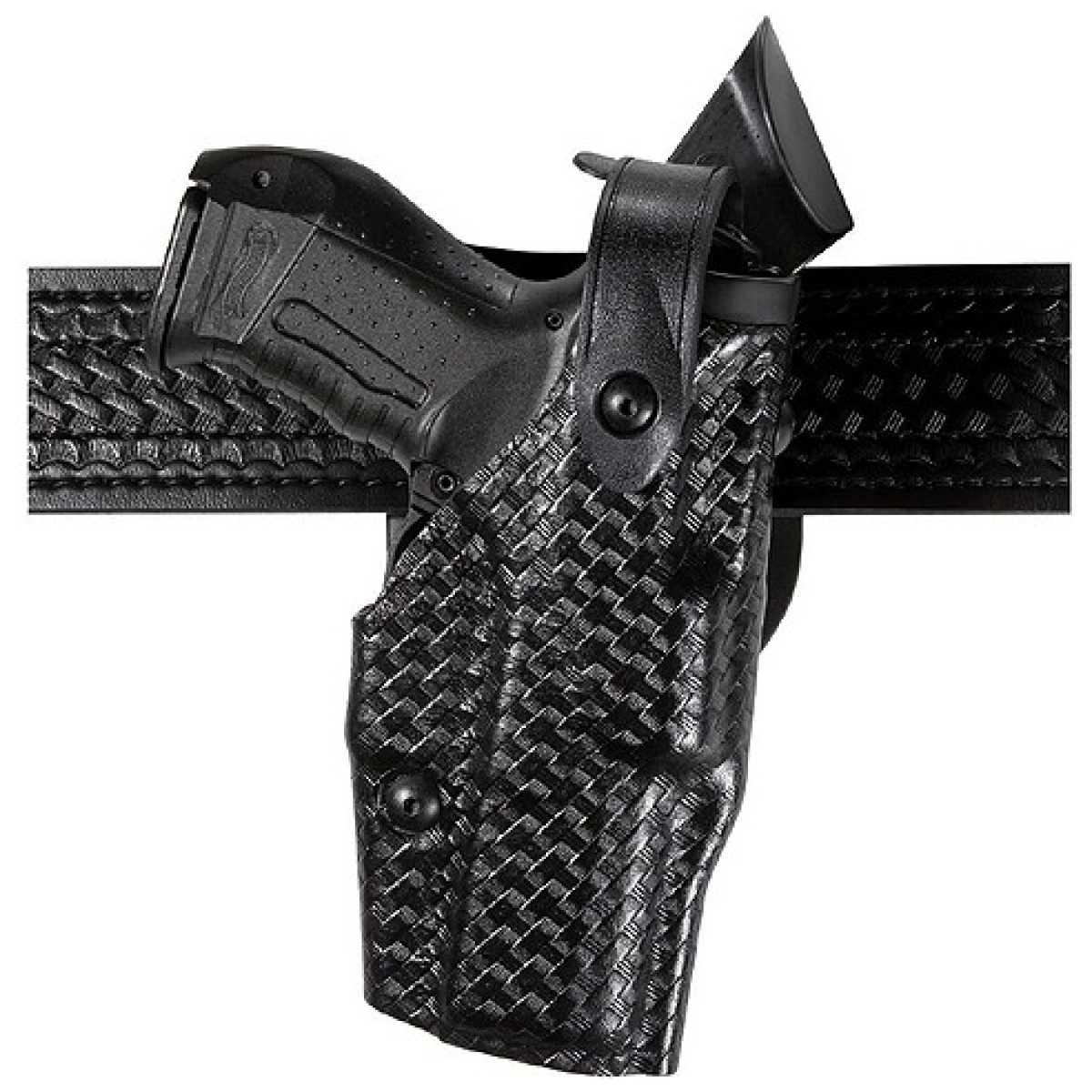 6360-2192-61. Jpg - model 6360 als/sls mid-ride, level iii retention duty holster for smith & wesson m&p 9 w/ light - 6360 2192 61