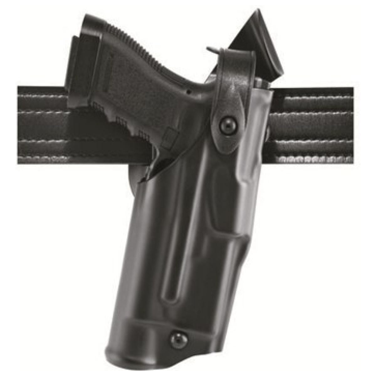 6360-4502-82. Jpg - model 6360 als/sls mid-ride, level iii retention duty holster for sig sauer p320 w/ light - 6360 4502 82