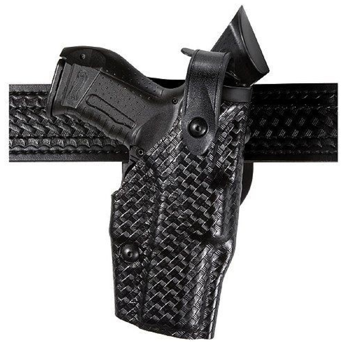 6360-7502-482. Jpg - model 6360 als/sls mid-ride, level iii retention duty holster for sig sauer p320c w/ light - 6360 7502 482