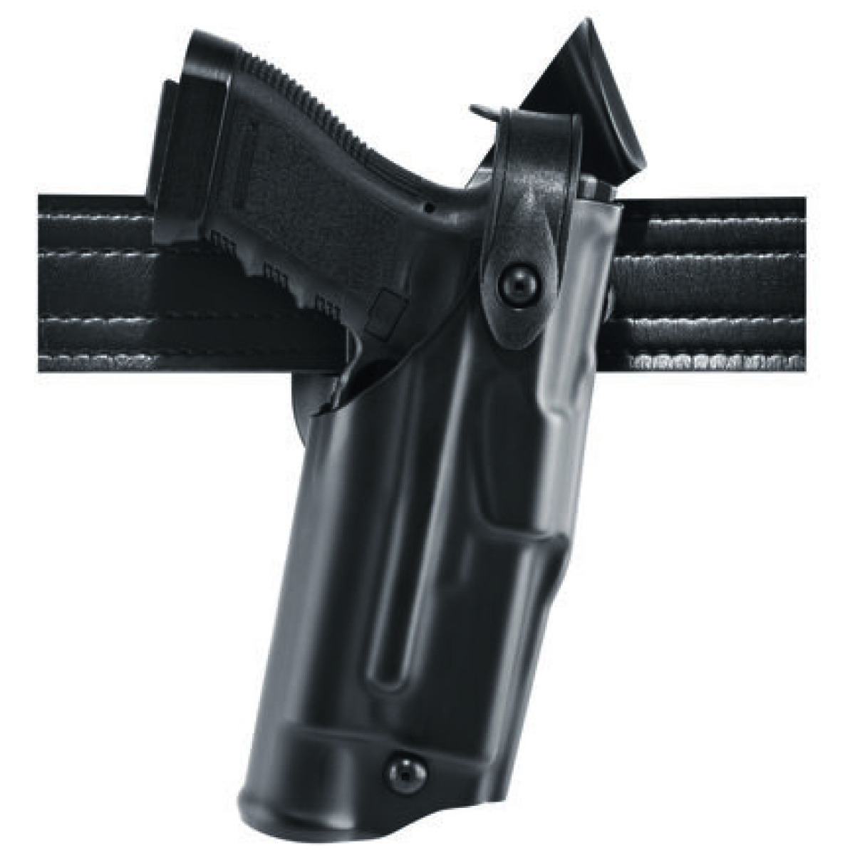 6360-8325-132-2. Jpg - model 6360 als/sls mid-ride, level iii retention duty holster for glock 17 w/ light - 6360 8325 132 2