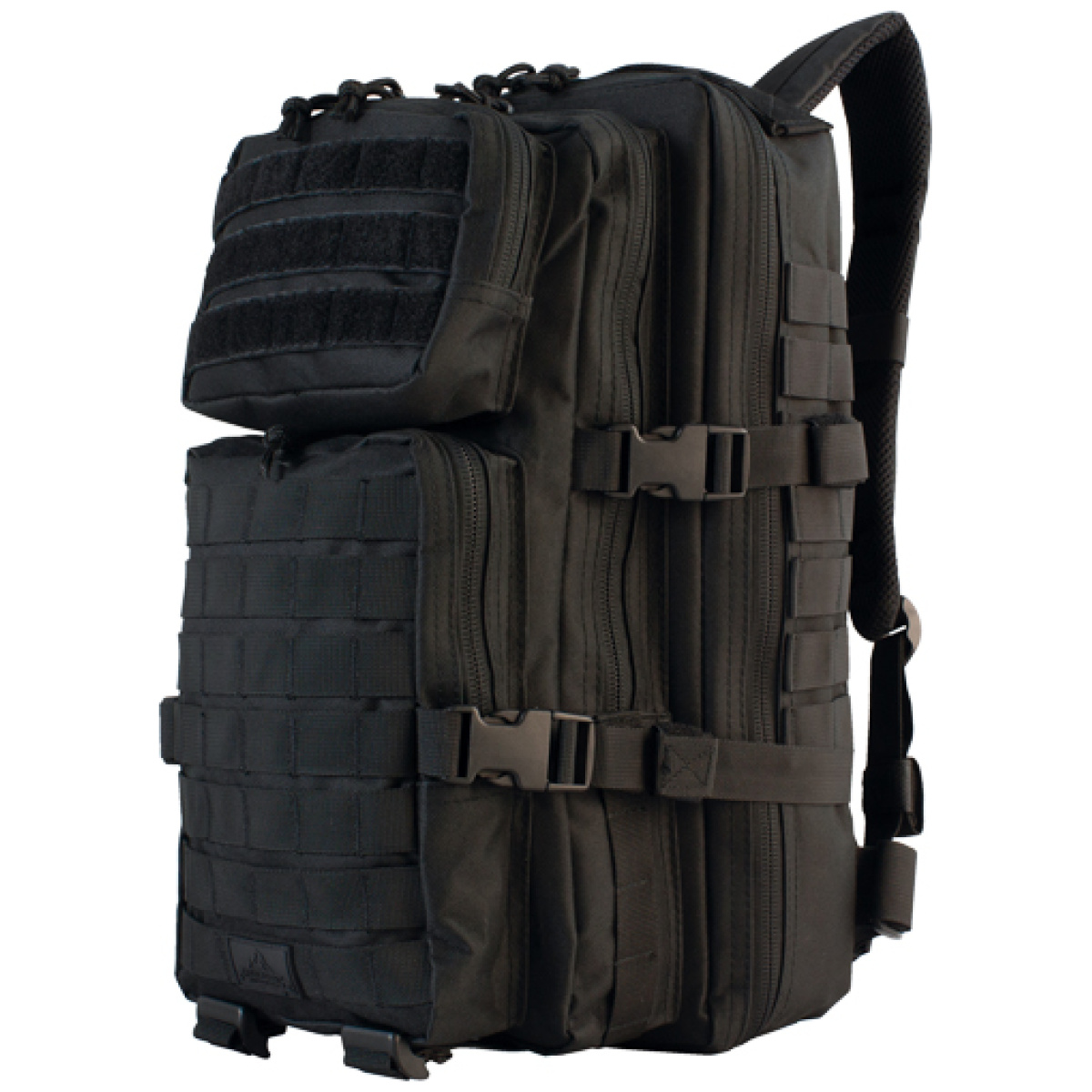 80126blk. Jpg - red rock assault pack - w/laser-cut molle webb black - 80126blk