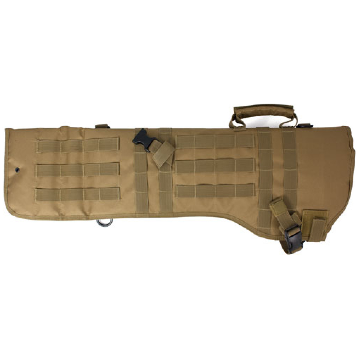 82026coy_2. Jpg - red rock molle rifle scabbard - coyote tan - 82026coy 2