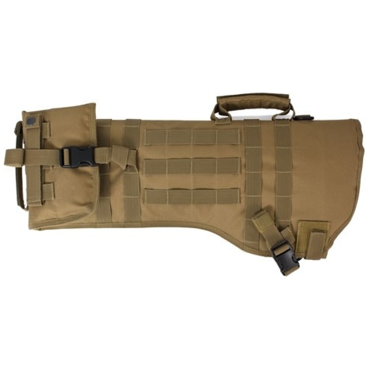 82026coy_fold_2. Jpg - red rock molle rifle scabbard - coyote tan - 82026coy fold 2