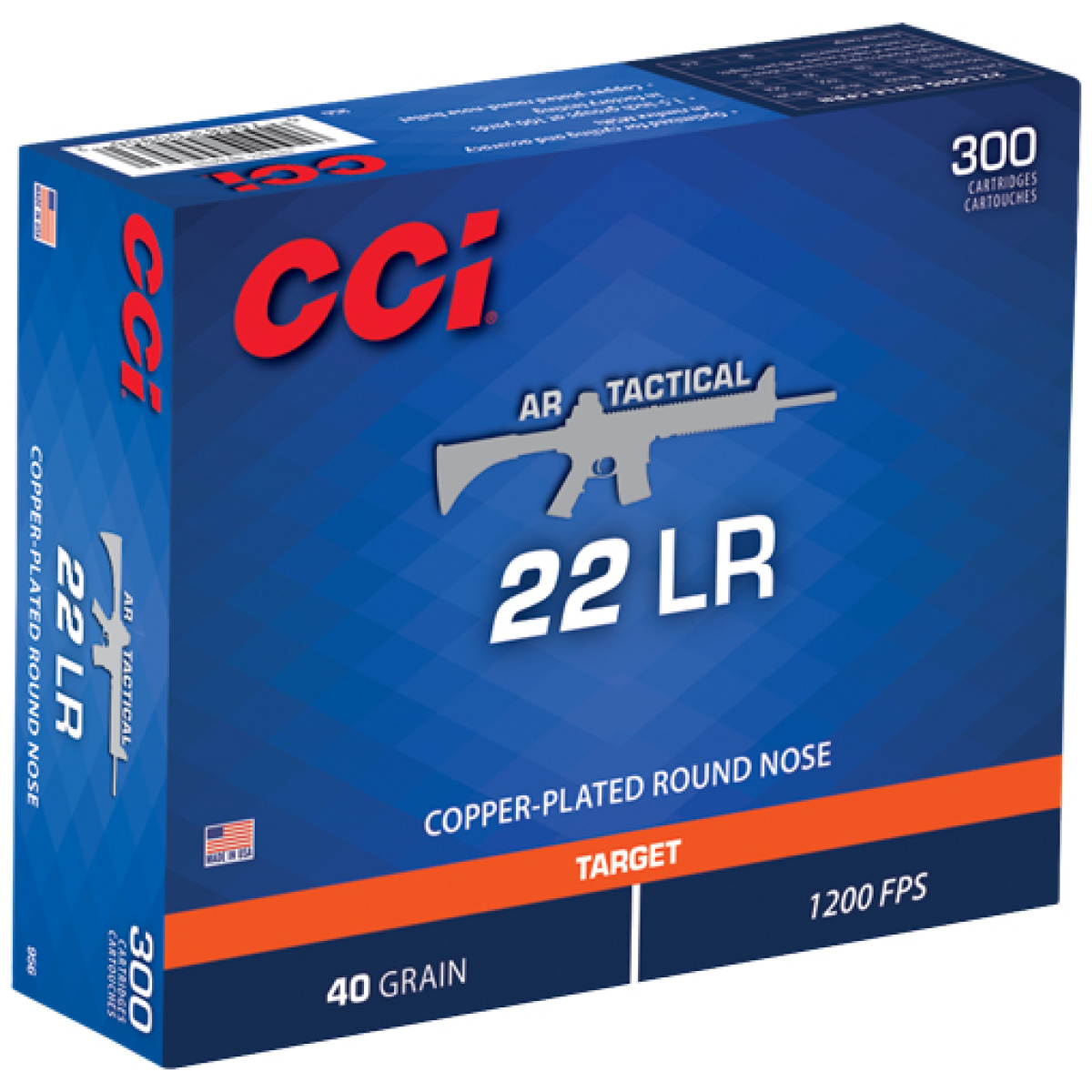 A956_1. Jpg - cci tactical 22lr 40gr plated - rn 1200fps 300rd 10bx/cs - a956 1