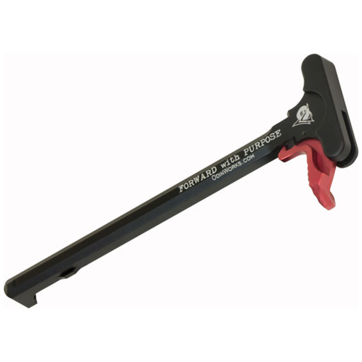 Accchxchred. Jpg - odin extended charging handle - red for ar-15 - accchxchred