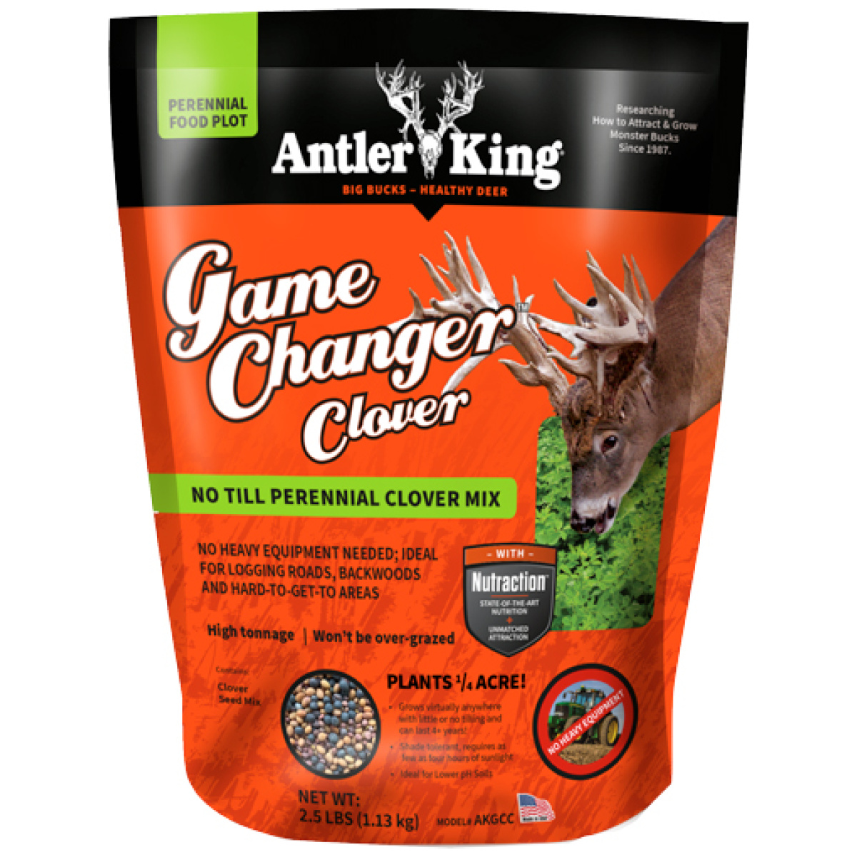 Akgcc_1. Jpg - antler king game changer - clover 2. 5# perenial 1/4 acre - akgcc 1