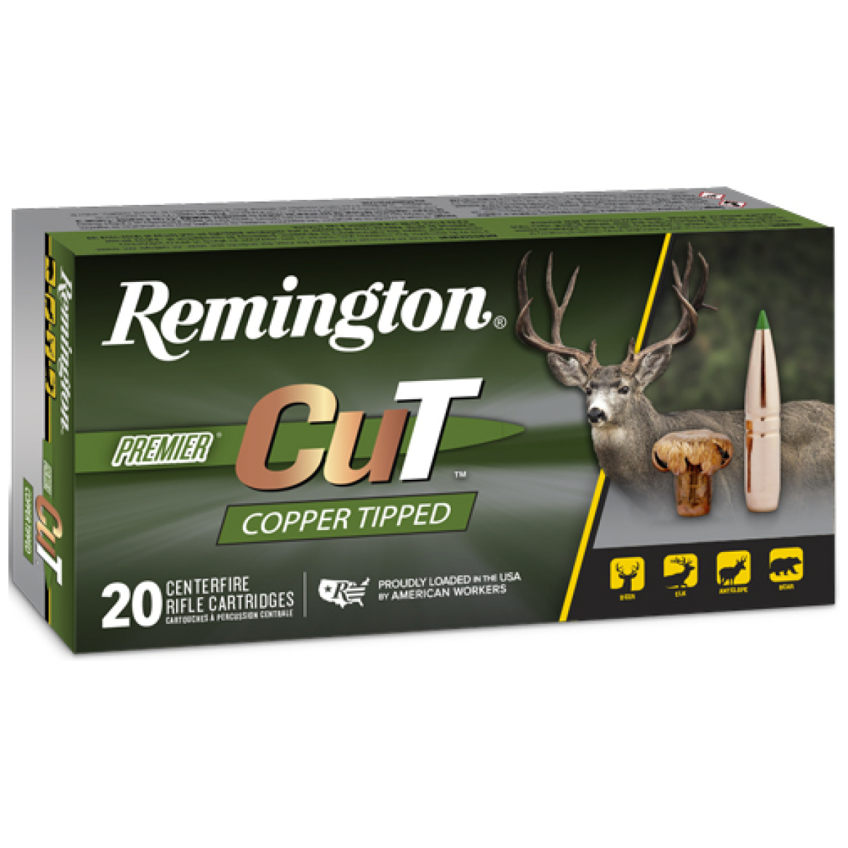 Ar22337. Jpg - remington 270 win 130gr copper - tip 20rd 10bx/cs - ar22337