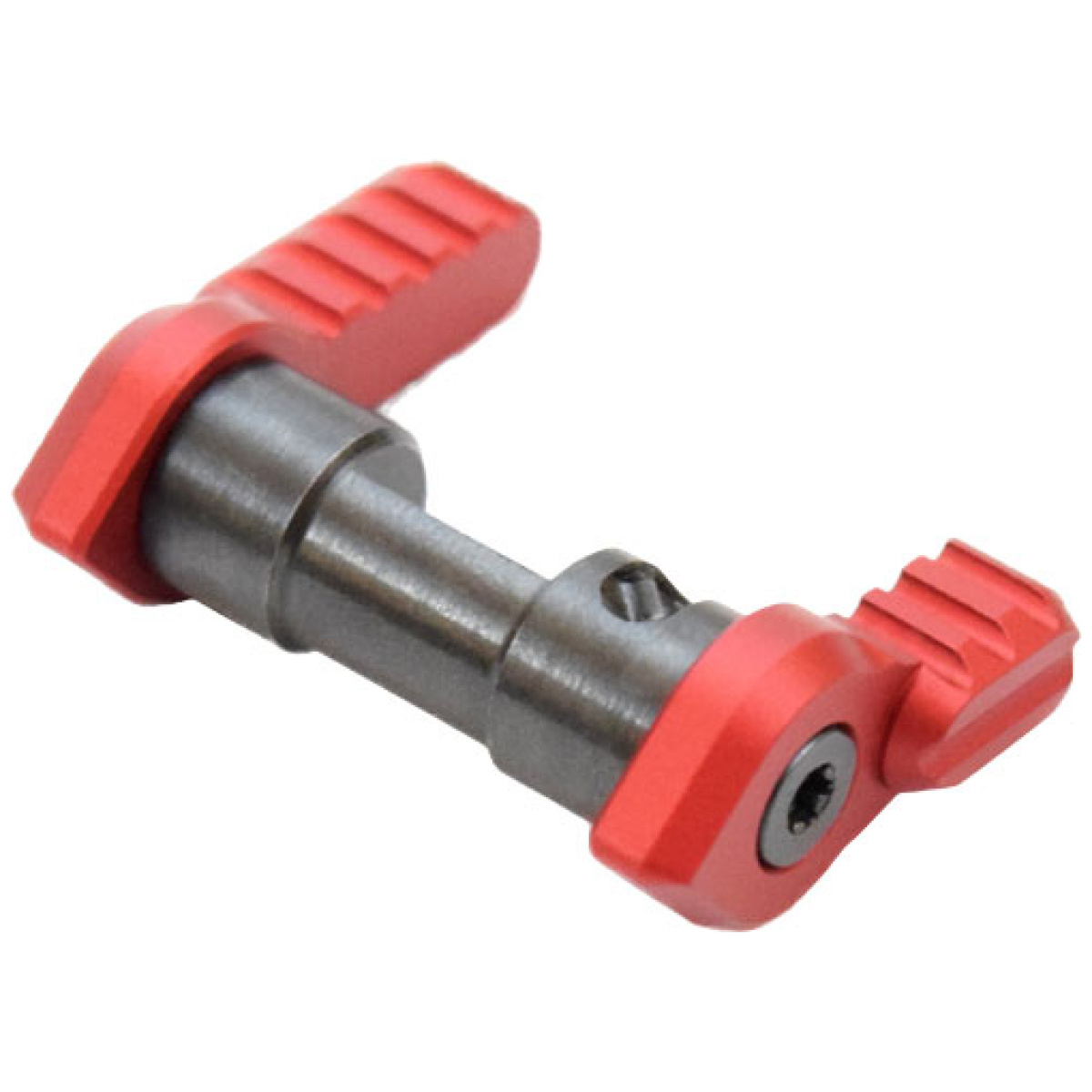 Arm112red. Jpg - armaspec st45 45 degree short - throw ambi safety selector red - arm112red