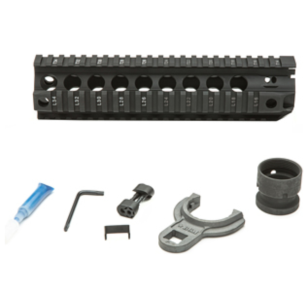 Bcm-qrf-9-556-blk_1. Jpg - bcm gunftr quad rail 556 9" blk - bcm qrf 9 556 blk 1