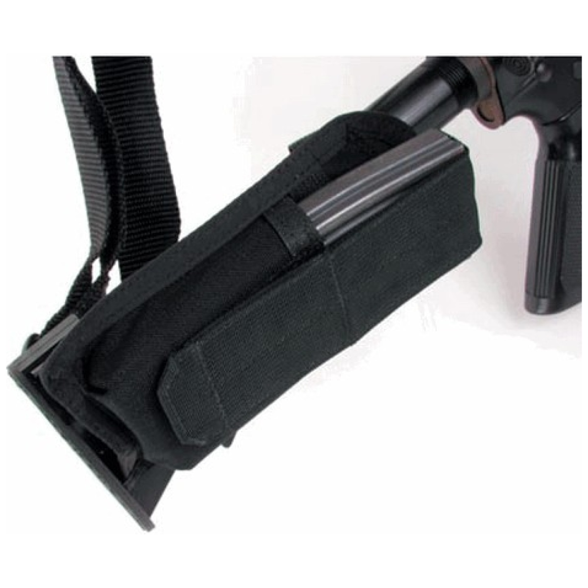 Bh-52bs17bk. Jpg - m4 collapsible buttstock mag pouch - bh 52bs17bk