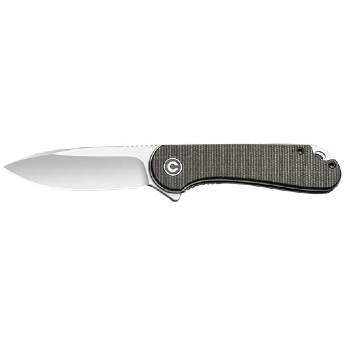 C907t. Jpg - civivi knife elementum 2. 96" - green micarta/satin d2 lnr lck - c907t