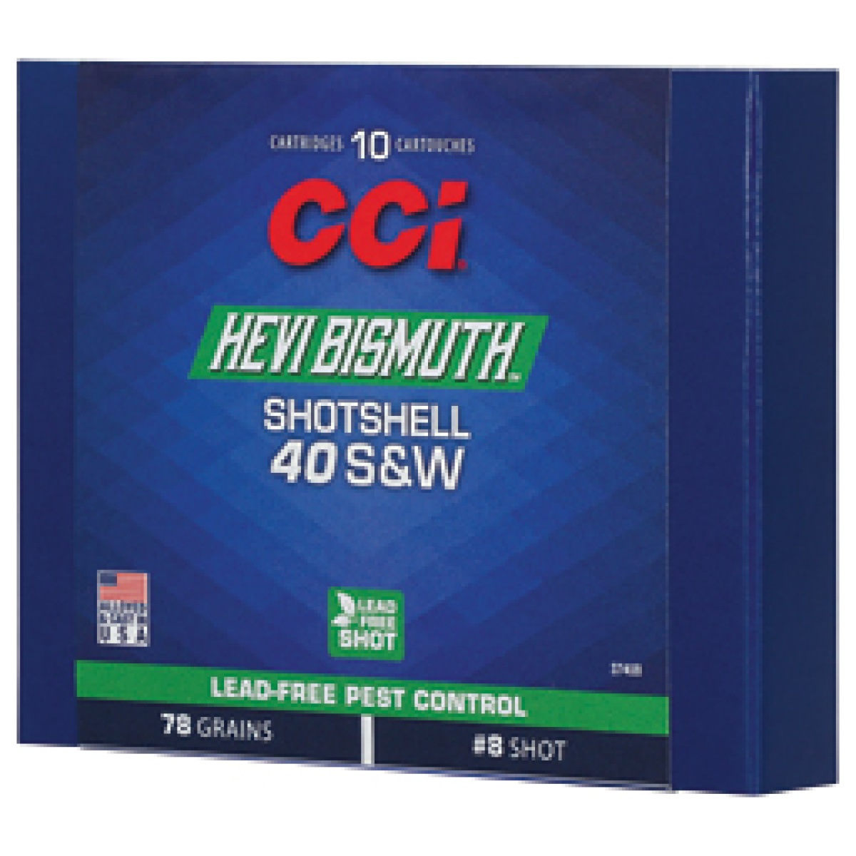 Cci3740b_1. Jpg - cci 40s&w bismuth shotshell 10/200 - cci3740b 1