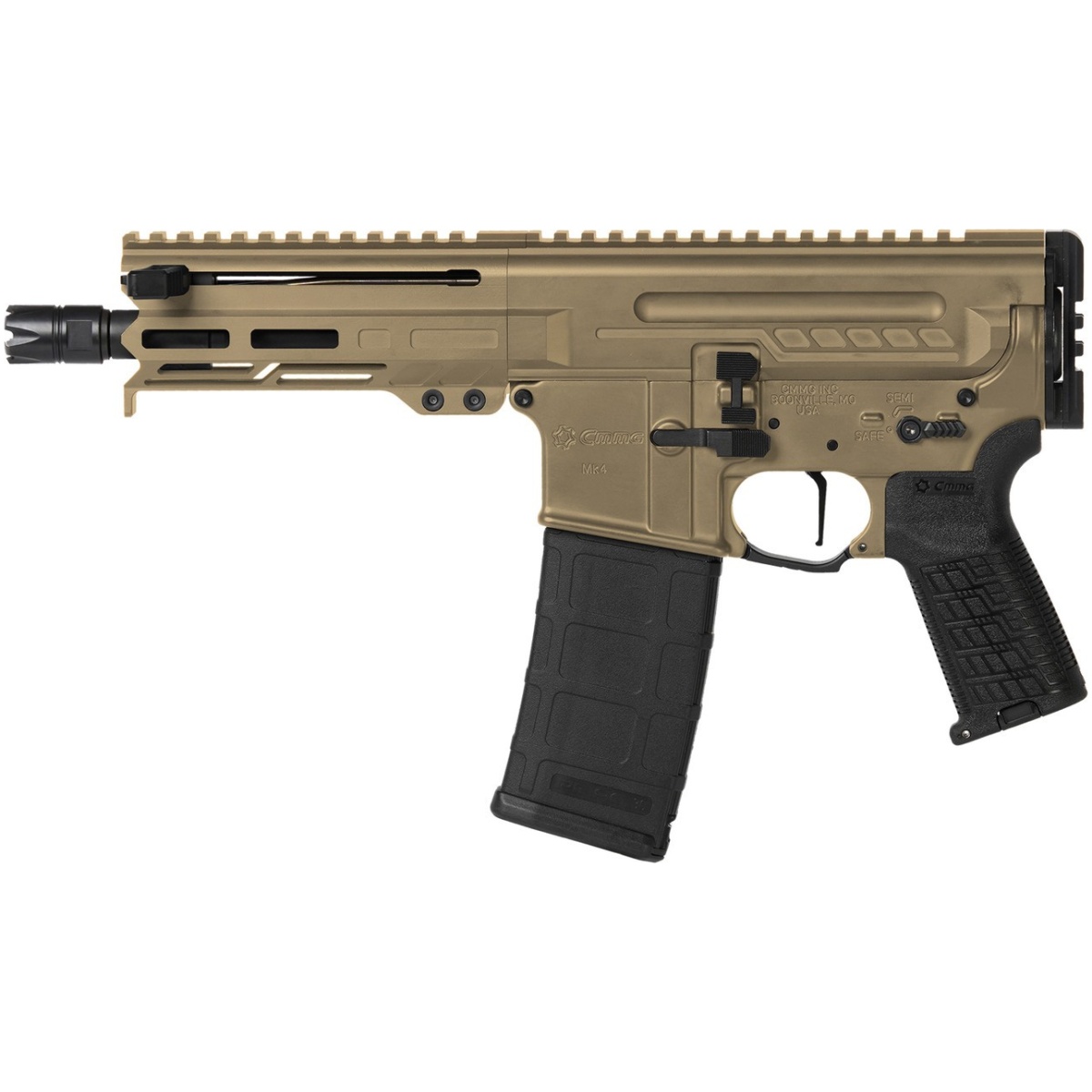 Cmmg-55a938f-ct. Jpg - pistol dissent mk4 5. 56 6. 5 coyote tan - cmmg 55a938f ct