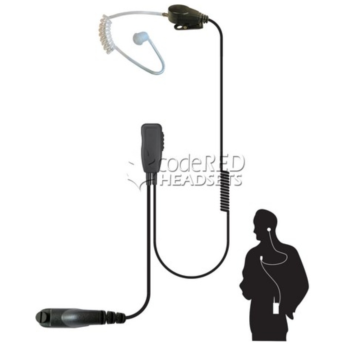 Crd03925. Jpg - recruit single wire microphone - crd03925